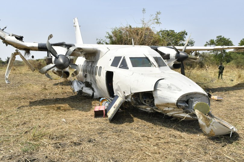 A plane carrying oil workers has crashed, killing 20 people. 
