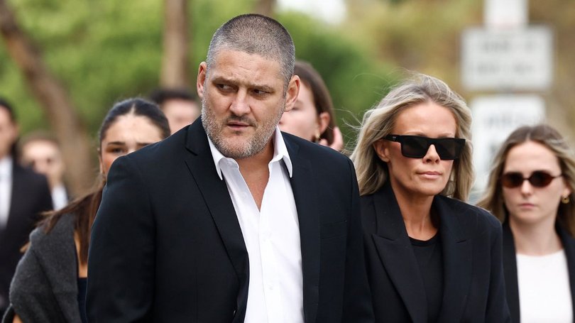 Brendan and Alex Fevola are shattered by the recent death of Alex’s father, Keith. 