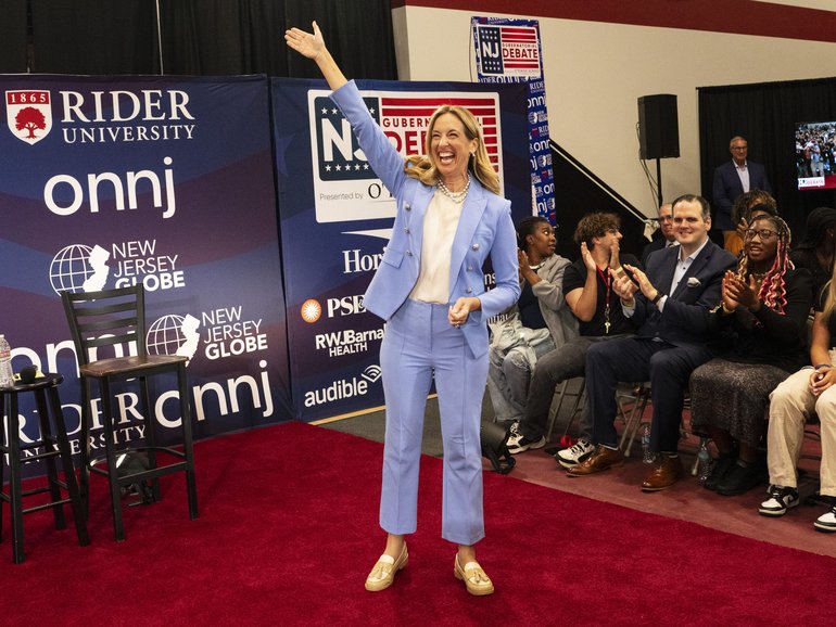 Mikie Sherrill will be the new governor of New Jersey.