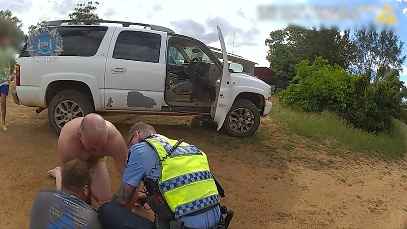 Dean Bathurst and his sons performed a citizen's arrest in Bindoon.