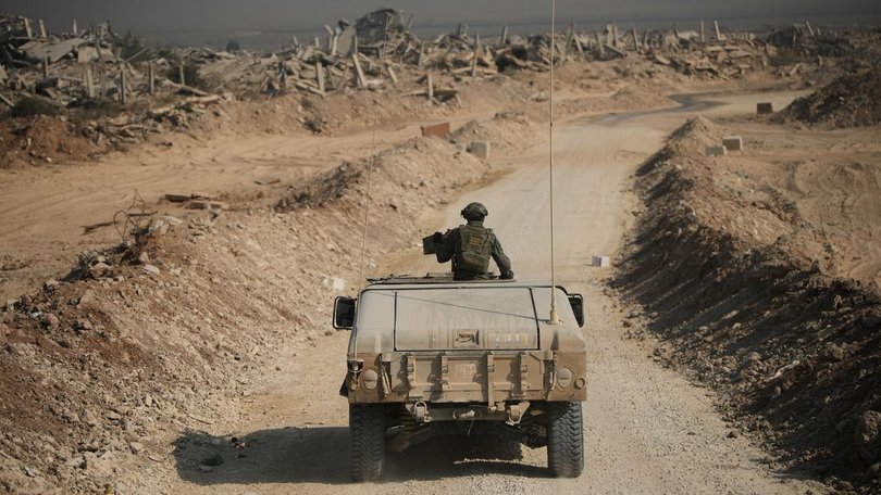 The Israeli military says it killed two Palestinians in northern Gaza who had presented a threat.