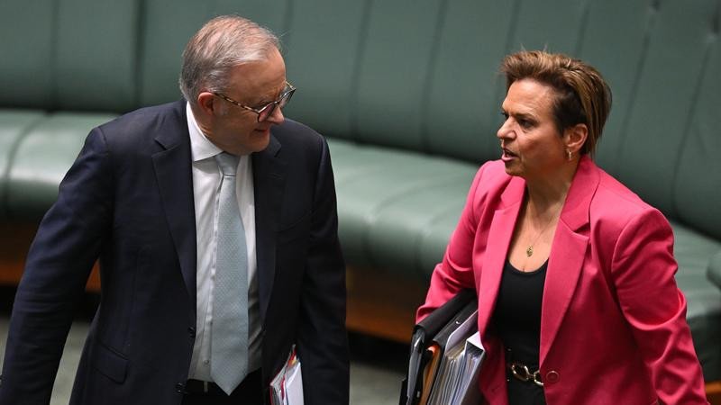 Anthony Albanese and Attorney-General Michelle Rowland.