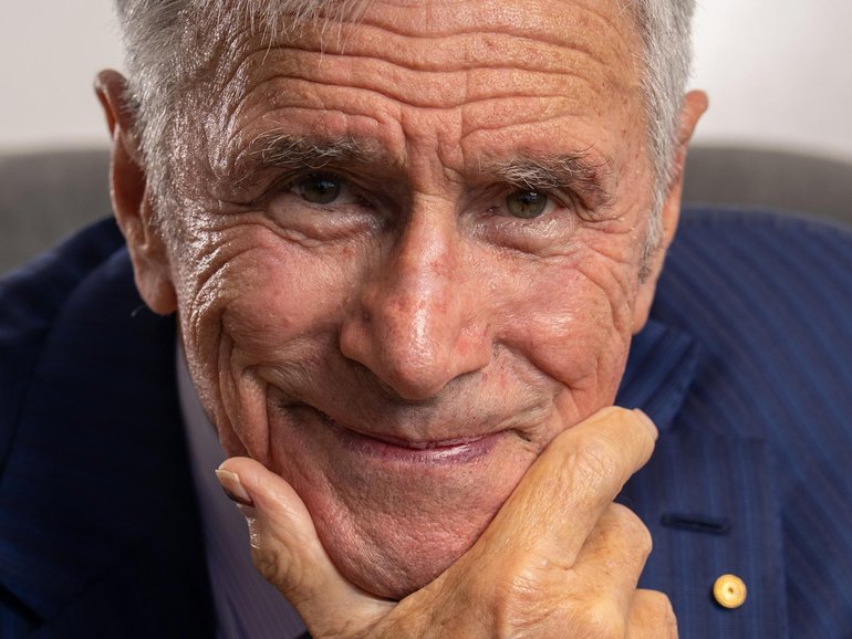 Kerry Stokes after chairing his last Seven West Media AGM on 6 November 2025. 