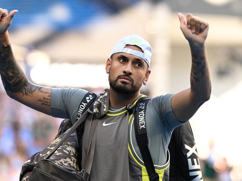 Nick Kyrgios has succumbed to more injury trouble in pulling out of WImbledon. (James Ross/AAP PHOTOS)