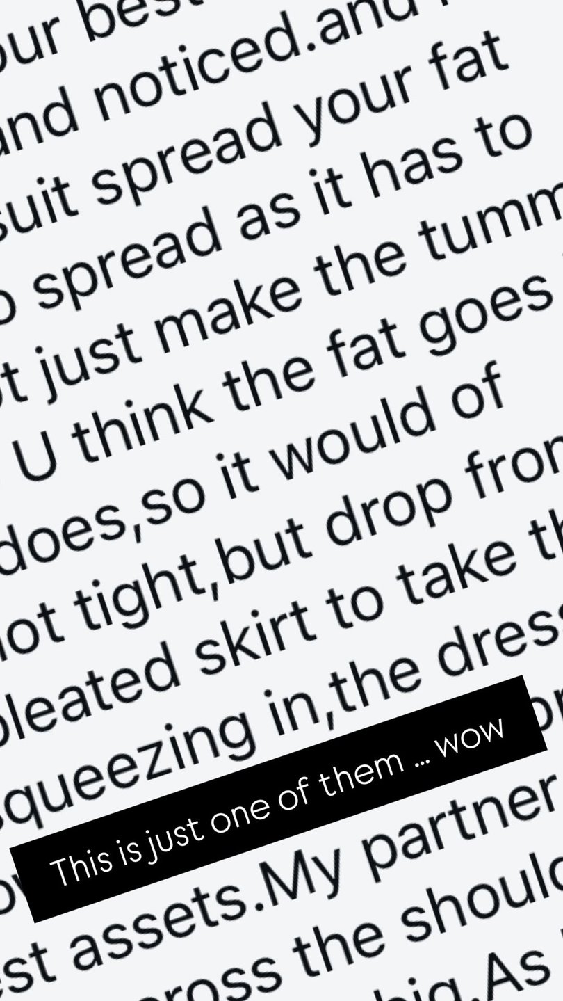 Jules Robinson shares a private message from a troll.