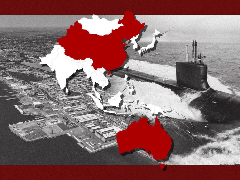 China has issued a stern appraisal of the $12b proposed upgrade to WA’s Henderson Shipyard as part of the AUKUS pact.