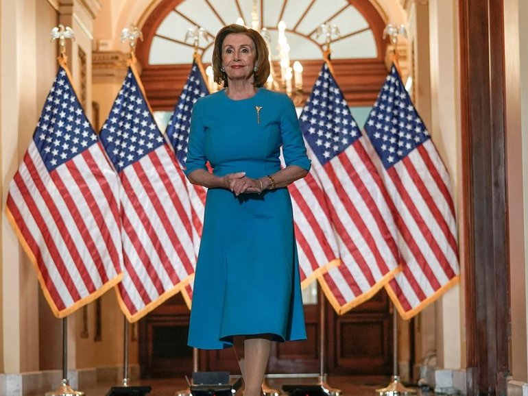 Former US House Speaker Nancy Pelosi has announced her retirement from Congress. (AP PHOTO)