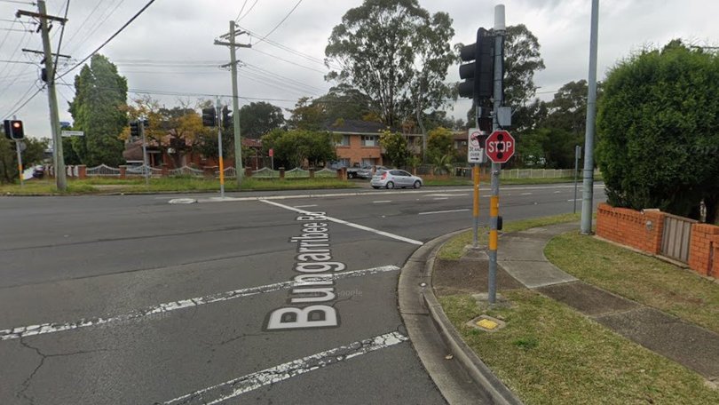 Three men have been seriously injured after being struck by a car in Sydney’s West.