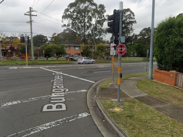 Three men have been seriously injured after being struck by a car in Sydney’s West.