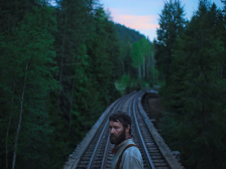 Joel Edgerton stars as Robert Grainier in Train Dreams. Netflix