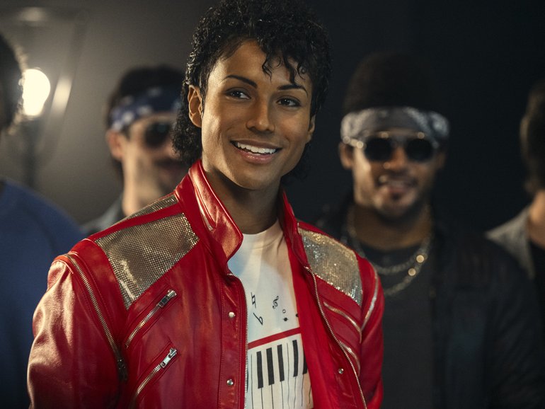 Michael Jackson is played by  his nephew Jaafar.