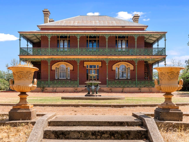 Australia’s most haunted home, the Monte Cristo Homestead (pictured) has been listed for sale.