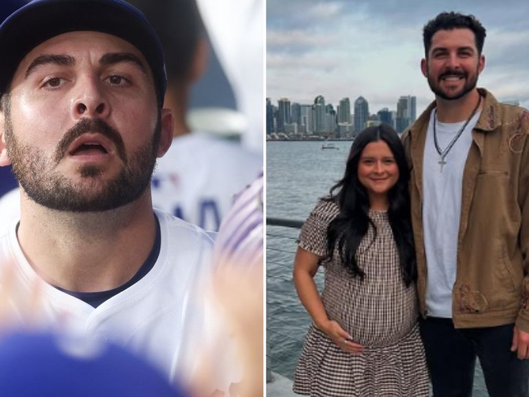 Alex Vesia has announced the death of his baby daughter. 