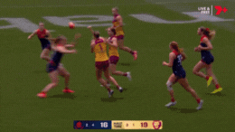 Melbourne star Eden Zanker was taken out of the game for cautionary reasons but she did pass an HIA.