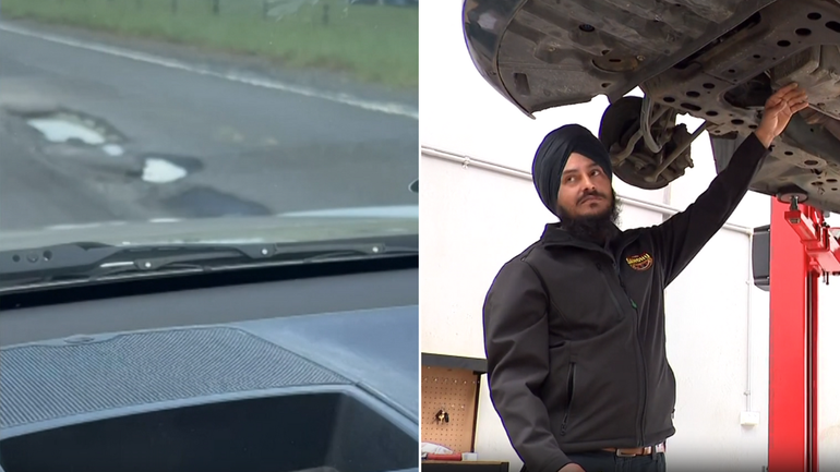 Local mechanics said the chaos had caused everything from flat tyres and bent rims to damaged suspensions.