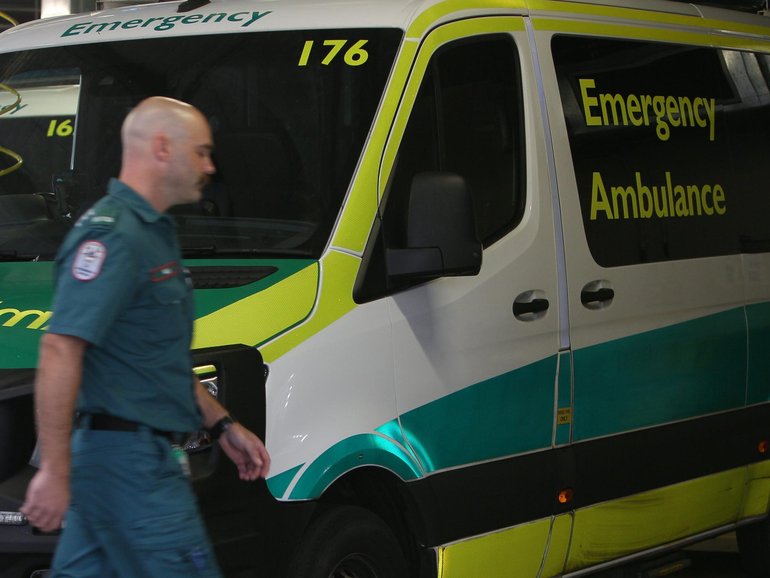 A woman has been hospitalised following an assault. Picture NCA NewsWire / Emma Brasier