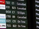 More than 7000 flights in the US have been delayed and 2100 have been cancelled. (EPA PHOTO)