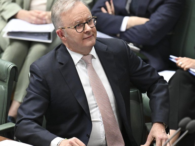 Anthony Albanese’s social media laws aim to move children away from having the majority of their social interactions online. NewsWire / Martin Ollman