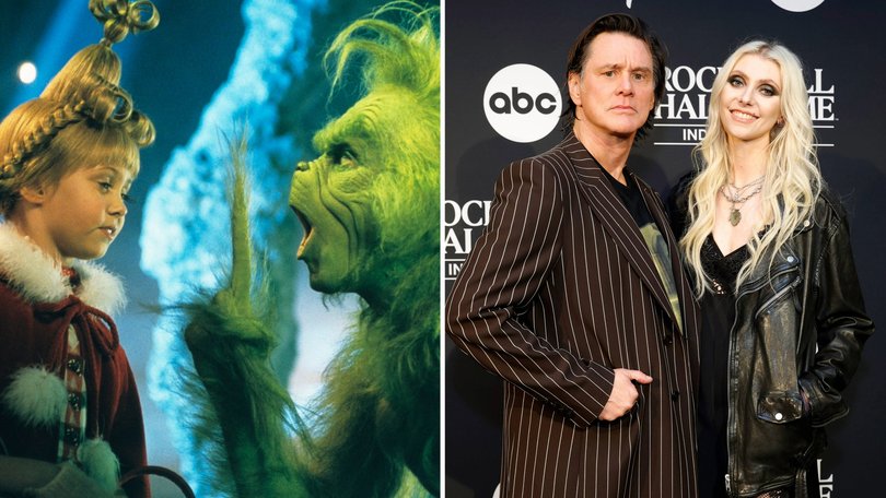 Taylor Momsen and Jim Carrey, who co-starred in the 2000 holiday film How the Grinch Stole Christmas, have reunited for the first time in 25 years.