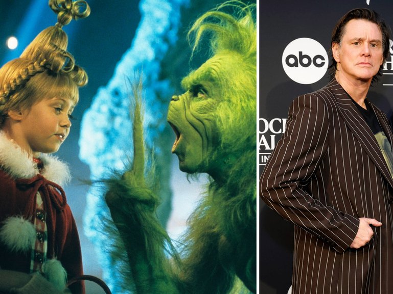Taylor Momsen and Jim Carrey, who co-starred in the 2000 holiday film How the Grinch Stole Christmas, have reunited for the first time in 25 years.