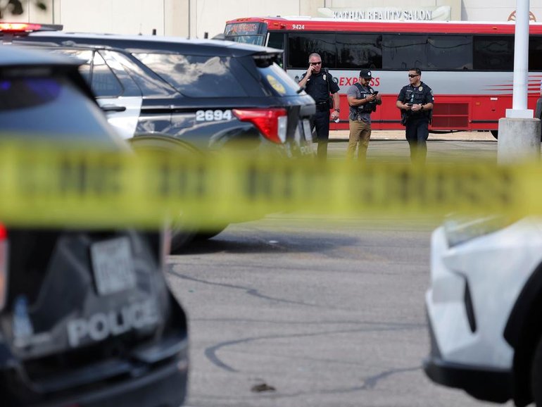 Police are investigating a shooting at a San Antonio business that left three people dead.  (AP PHOTO)