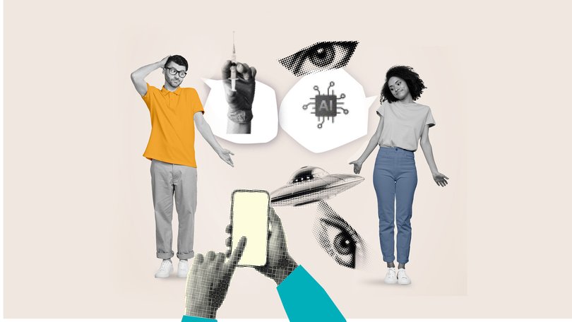 Experts reveals how to get through to someone you believe has fallen down an internet rabbit hole of misinformation.