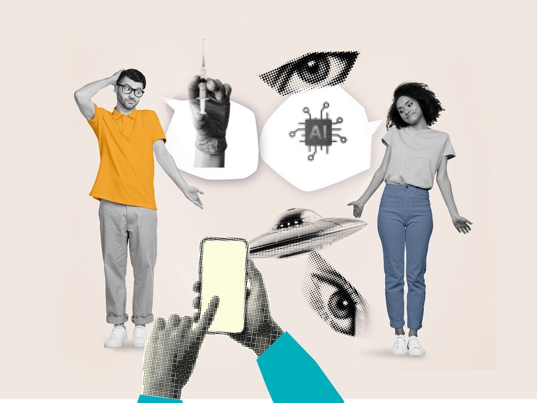 Experts reveals how to get through to someone you believe has fallen down an internet rabbit hole of misinformation.