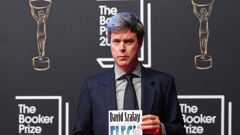 David Szalay has won the prestigious Booker Prize for his novel Flesh. 