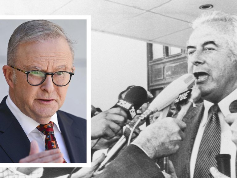Anthony Albanese maintained the Labor Party’s rage over the dismissal five decades on, declaring it was “entirely inappropriate” and “very unfair”.