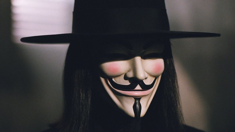 V for Vendetta starring Hugo Weaving.