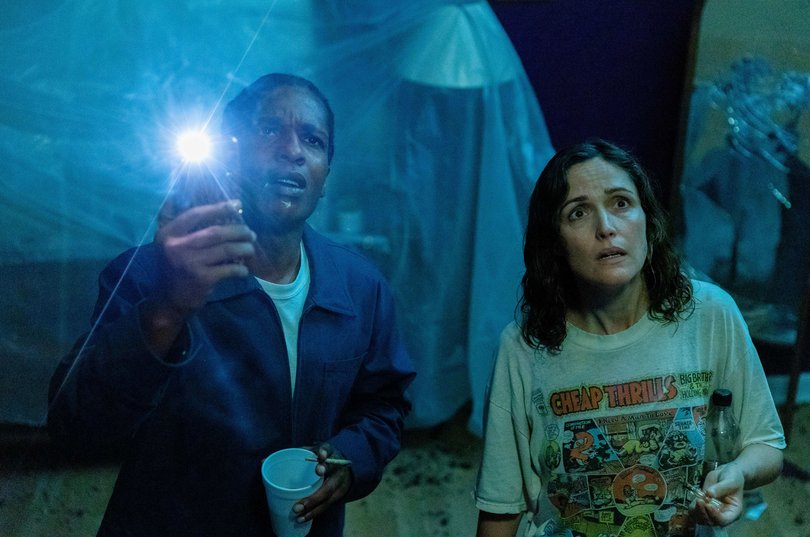 A$AP Rocky and Rose Byrne in If I Had Legs I'd Kick You.