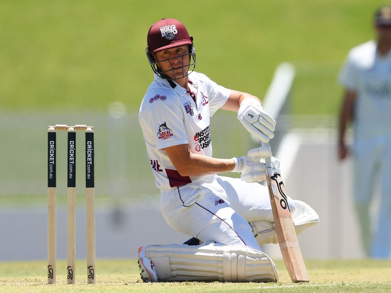 Marnus Labuschagne has given the biggest hint yet at the make-up of Australia’s top order for the first Ashes Test in Perth next week.