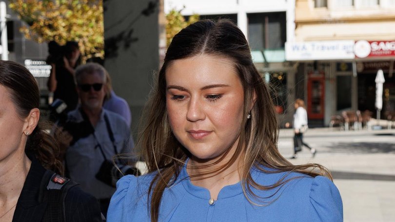 A judge is about to hand down his decision on the defamation case against Brittany Higgins. (Richard Wainwright/AAP PHOTOS)