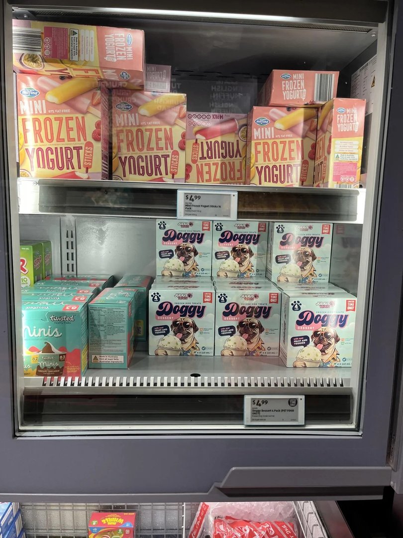 ALDI shoppers get a rude shock after icecream mix up.