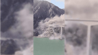 Chinese bridge collapses months after opening.