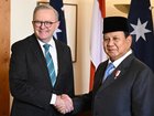 Prabowo Subianto is making his first official visit to Australia as leader of Indonesia. (Lukas Coch/AAP PHOTOS)