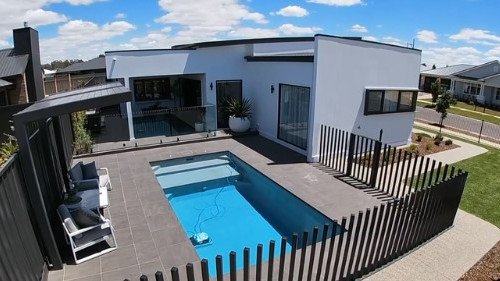 An 8yo boy tragically drowned in a display home pool over the weekend.