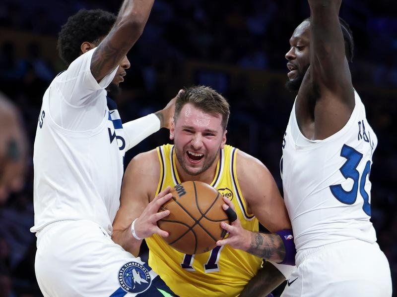 Luka Doncic has made a blazing start to the year in LA.