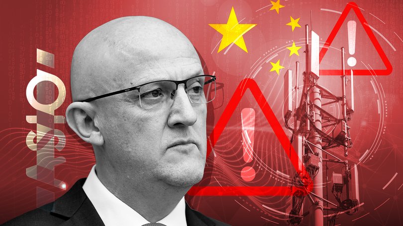 ASIO boss Mike Burgess says the threshold for ‘high-impact sabotage’ is ‘now’. 