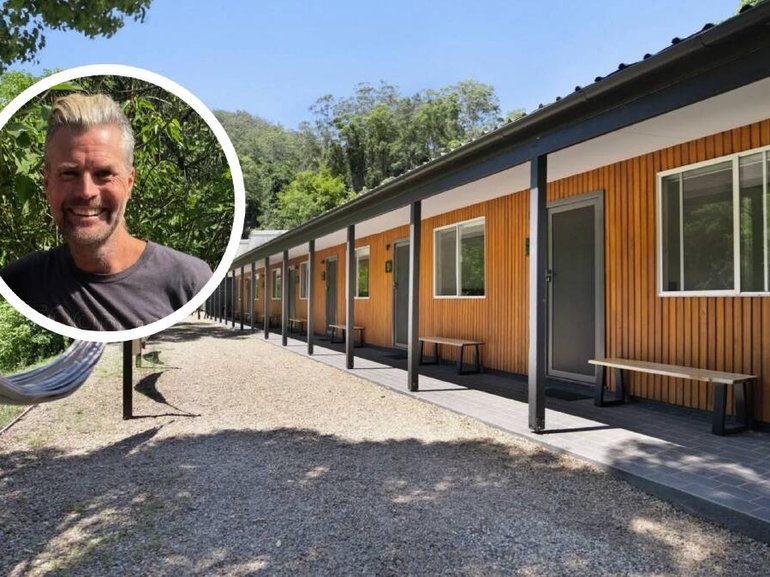 Pete Evans has finally sold his resort-style property in Byrrill Creek. Pic: Jet Real Estate/Instagram.chefpeteevans