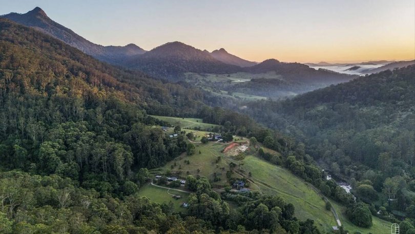 Evans and his wife, model Nicola Robinson, purchased the land in 2020 for around $1 million.