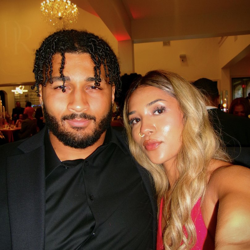 Marshawn Kneeland's girlfriend has broken her silence.