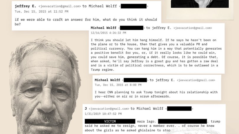 Leaked emails contradict Donland Trump’s denials about Jeffrey Epstein.
