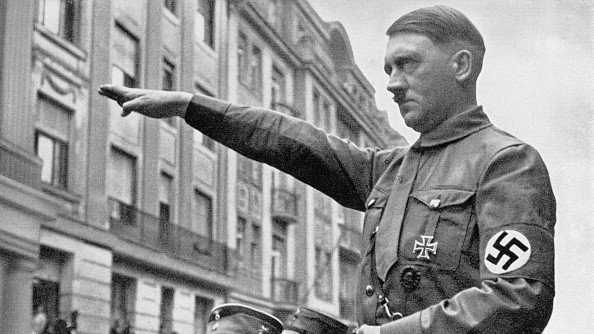 Adolf Hitler (1889 - 1945) in Munich in the spring of 1932.