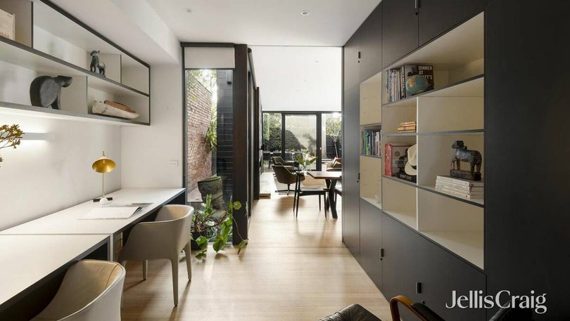 There is an optional fourth bedroom or home office.