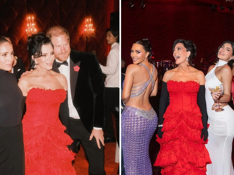 The real reason Meghan Markle and Prince Harry were erased from Kim Kardashian and Kris Jenner’s Instagram posts.