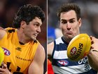 Tom Barrass and Geelong power forward Jeremy Cameron will play for WA and the Vics when State of Origin returns.