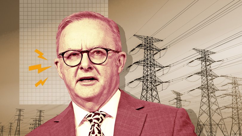 Anthony Albanese declined to say when power bills would fall
