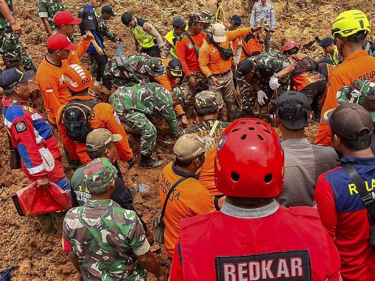 Indonesia's wet season started in September and will last until April.