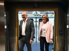 Anthony Albanese and Jacinta Allan are cheering the early opening of Melbourne's Metro service.